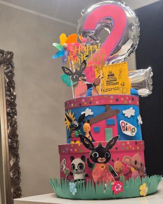 Torta bing estetica compleanno feste