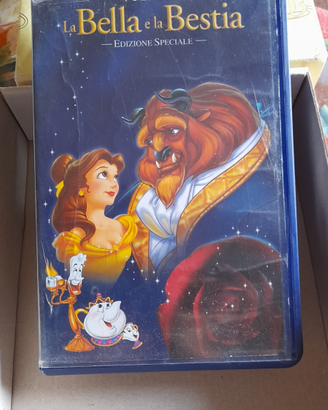 VHS Disney la bella e la bestia
