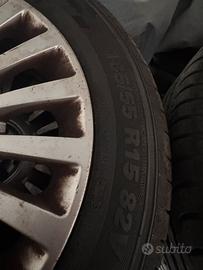 Gomme Nuove estive + cerchi in lega fiat 500