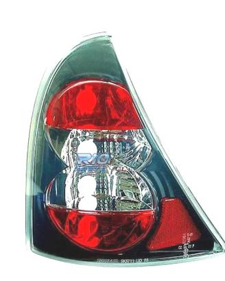 FANALI PER RENAULT CLIO 98-01 FONDO NERO