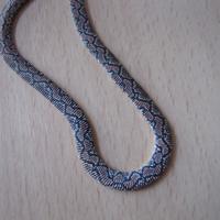 Collana pelle di serpente