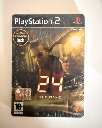 24 The Game PS2 STEELBOOK Edition Pal Ita