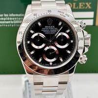 Rolex Daytona nero 116520 Chromalight Full Set