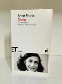 Libro di Anne Frank "Diario", edizione integrale E