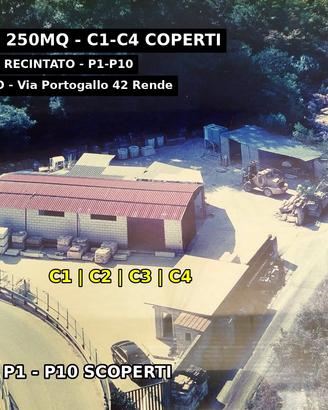 RIMESSA BARCHE COPERTO - Rende Via Portogallo -