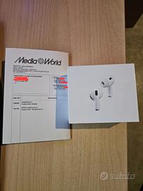 Apple AirPods 3 PRO nuove sigillate con ricevuta