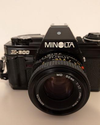 Minolta x300 + 50/1.7 md