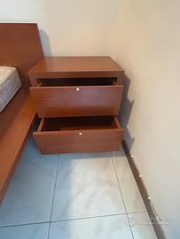 Set  3 mobili e struttura letto 1 piazza francese