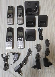 TELEFONO 4 CORDLESS PANASONIC KX-TG6724GB