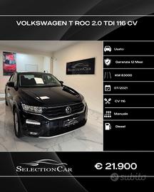 Volkswagen T-Roc 2.0 TDI SCR Style BlueMotion Tech