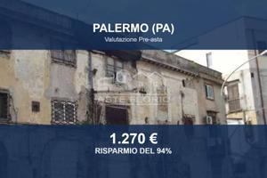 Immobile in asta di 32 m² a Palermo