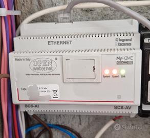 WebServer F454 BiTicino domotica scs