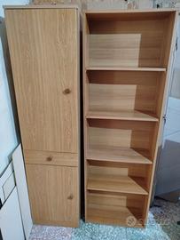 mobiletto e libreria