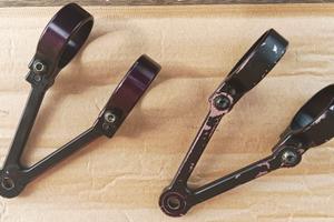 Supporti Faro Tondo LSL 41 mm - Bonneville - Guzzi