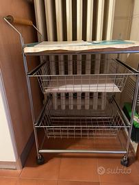 Carrello da cucina multiuso