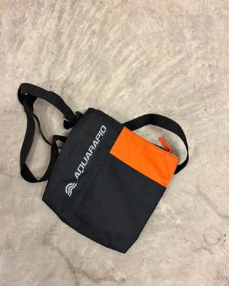 Borsa Aquarapid nera e arancione