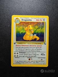 Dragonite Holo Prima Edizione - Carte Pokemon