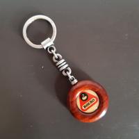 Portachiavi legno laccato  vintage Boero vernici 