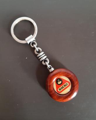 Portachiavi legno laccato  vintage Boero vernici 