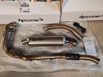 scarico completo hp corse  aprilia tuareg 660 