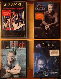 Sting collezione 4 DVD