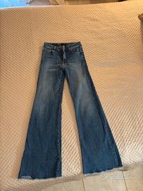 Jeans a zampa twin-set