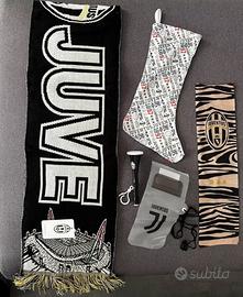 Set gadgets Juventus sciarpa calza trombetta