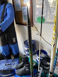 canna da pesca 6 mt fly