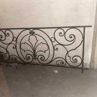Ringhiera decoro stile liberty