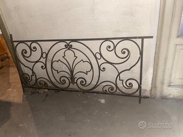 Ringhiera decoro stile liberty