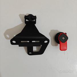 Supporto in alluminio GPS Quadlock Guzzi v100