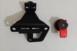 Supporto in alluminio GPS Quadlock Guzzi v100