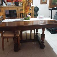 Tavolo da pranzo francese Luigi XIII 4 m