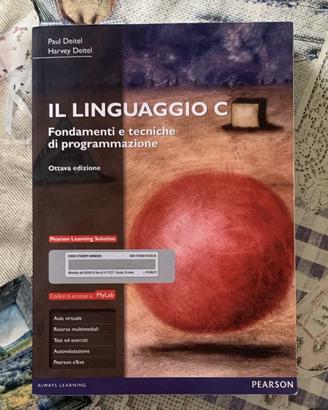 Pearson Il Linguaggio C Deitel 8ª Edizione+MyLab