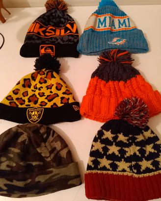 Cuffie invernali lotto x5 