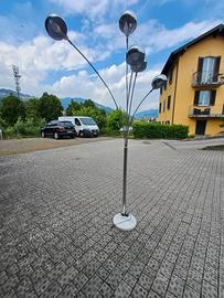 Lampada da terra "Ragno" 5 luci – base in marmo