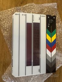 Ciak elettronico deneke con sistema timecode buddi