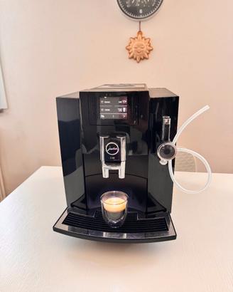 Jura E80 E8 macchina caffe automatica nero