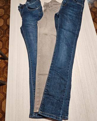 3 paia jeans donna
