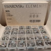 Bottoni Swarovski diametro 18 mm cristallo