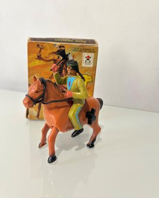 Gioco vintage action figure a molla