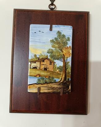 quadretto su mattonella