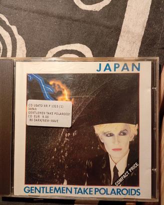 JAPAN gentleman take polaroids CD album