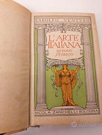 Libro “L’Arte Italiana disegno storico” di Adolfo 