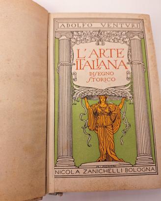 Libro “L’Arte Italiana disegno storico” di Adolfo 