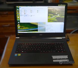 notebook portatile gaming Acer Aspire V 17 Nitro