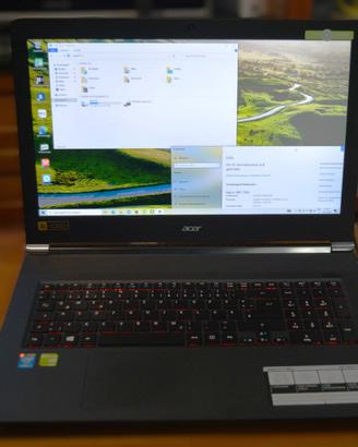 notebook portatile gaming Acer Aspire V 17 Nitro