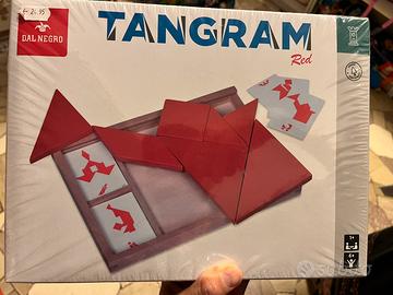 Tangram Rosso con carte Dal Negro