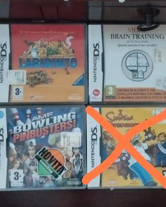 lotto giochi nintendo dsi
