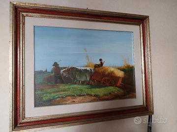 Quadro carro di buoi - Enrico Sereni